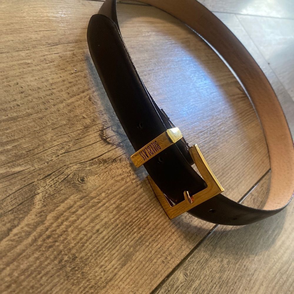 Brand New Bill Blass Belt With Gold Hardware